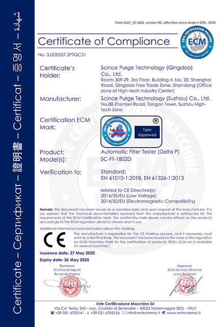 CE认证SC-RT 1802D